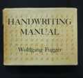 HANDWRITING MANUAL WOLFFGANG FUGGER 1960  EDITION RARE BOOK