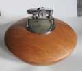 RONSON RICHMOND WOOD ROUND TABLE LIGHTER NEEDS ATTENDION TO SPRING
