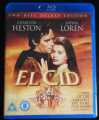 EL CID CHARLTON HESTON SOPHIA LOREN 2 DISC REMASTERED 2011 ALL REGIONS RATED U