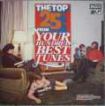 THE TOP 25 FROM YOUR HUNDRED BEST TUNES 2xLP 1973 DECCA HBT 1/1 1/2