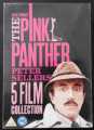 THE PINK PANTHER 5 FILM COLLECTION 2014 REGION 2 RATED PG NEW SEALED