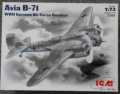 ICM 72163 1/72 AVIA B-71 LUFTWAFFE BOMBER + LEGATO CZECH DECALS PACK