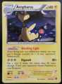 POKEMON AMPHAROS 40/114 HOLO STEAM SIEGE 2016 NM