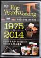 FINE WOODWORKING MAGAZINE ARCHIVE 1975 TO 2014 TAUNTON PRESS DVD-ROM